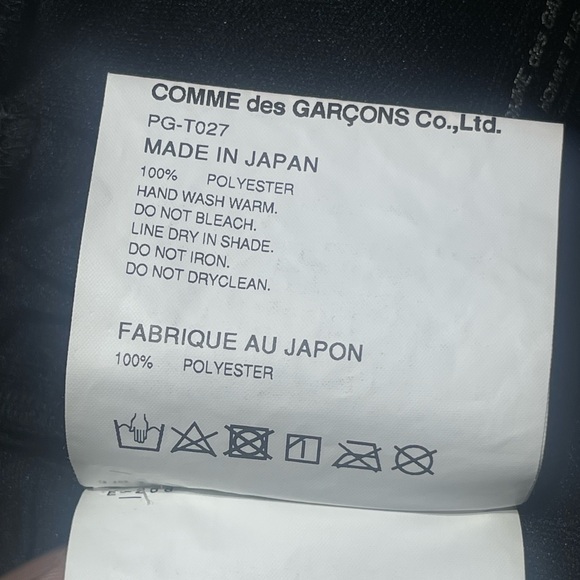 Comme des Garçons Homme Plus
metallic straight-leg trousers adult m @X - Picture 9 of 10